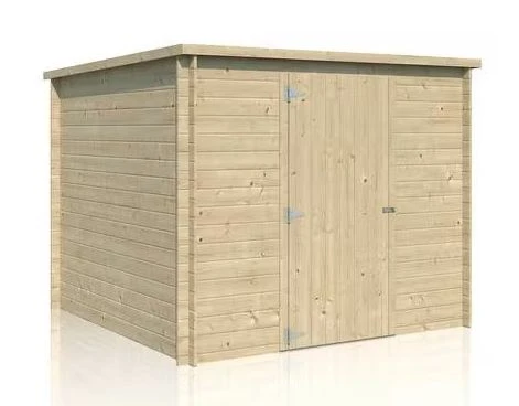 Woodlands Blokhut Svendborg 240 x 240 cm - Afbeelding 4